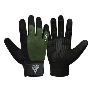 Guantes de entrenamiento de gimnasio RDX W1F con dedos completos